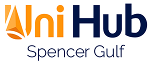 Uni Hub Spencer Gulf logo