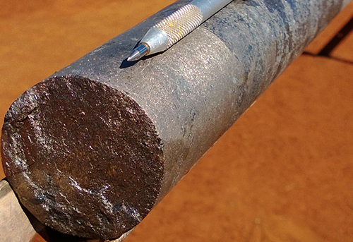 Nickel from Deering Hills project, Musgrave region.