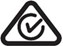 Regulatory Compliance Mark symbol