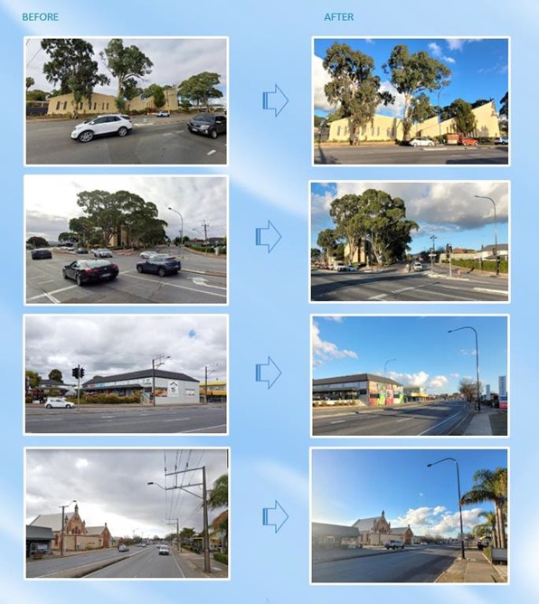 Completed Project Photos - Lower Northeast Road, Campbelltown (City of Campbelltown) Completed Project Photos - Lower Northeast Road, Campbelltown (City of Campbelltown)