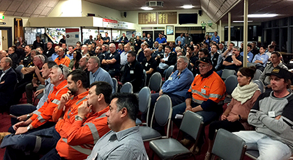 Community and supplier forum held at Port Augusta, 22 May 2019.