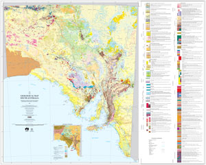Geology Map of South Australia