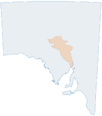 Cariewerloo Basin locaiton map