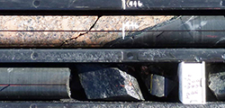 Figure 9(e) Core photograph of the basalt of the Giants Head Suite.