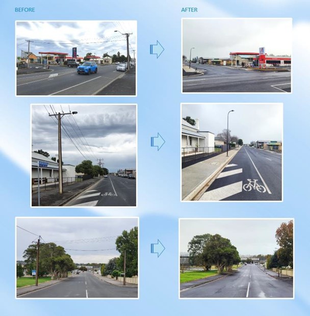 Completed Project Photos - Margaret Street, Mount Gambier (City of Mount Gambier) Completed Project Photos - Margaret Street, Mount Gambier (City of Mount Gambier)