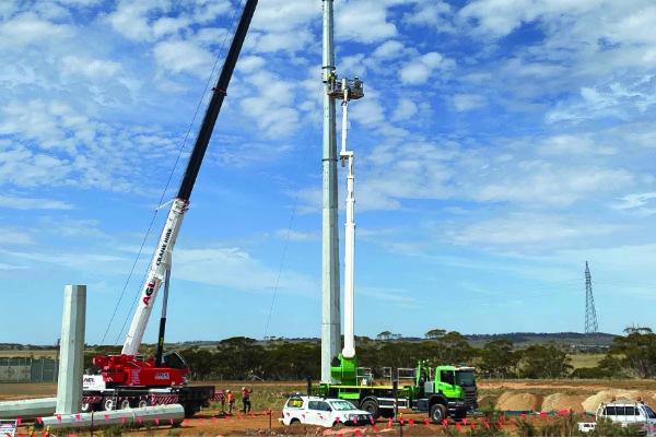 Photo: SA NSW interconnector work site