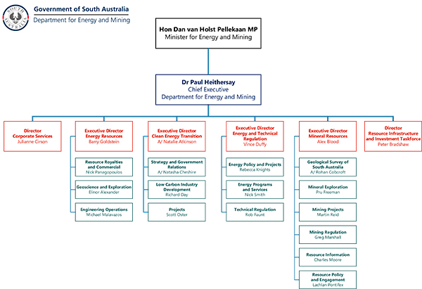 Our organisational structure