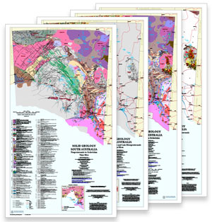 Solid Geology of South Australia map series
