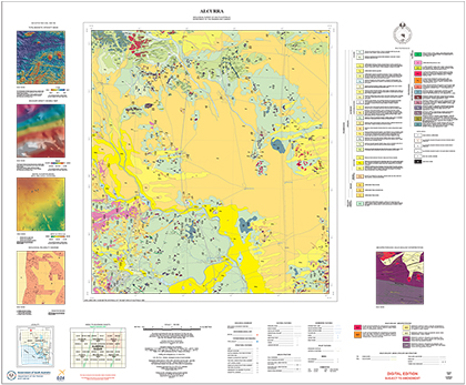 Figure 1 ALCURRA geology map