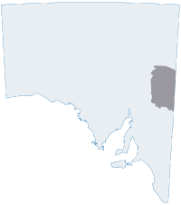 Curnamona Province location map