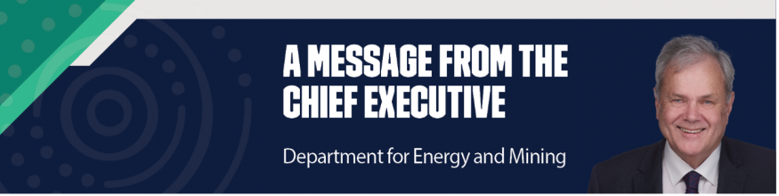 Banner: Message from the Chief Executive