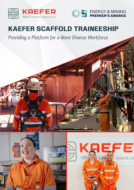 KAEFER Scaffold traineeship program