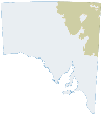 Lake Eyre Basin locaiton map