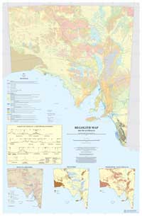 Regolith map of South Australia
