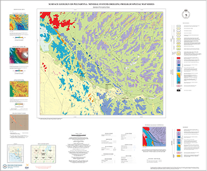 Figure 3 Surface geology map of Peltabinna.