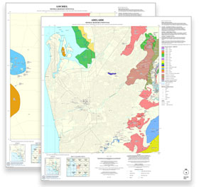 Thumbnail of the Adleaide and Lochiel Mineral Resource Potential Maps