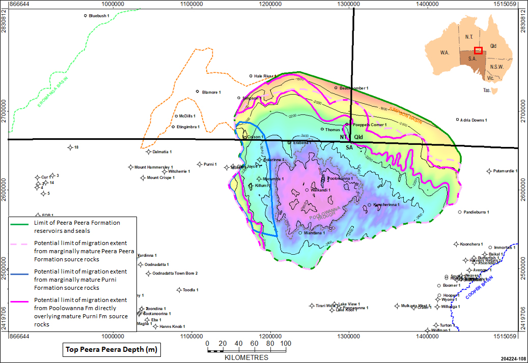 Play elements for the Peera Peera Formation in the Simpson Basin